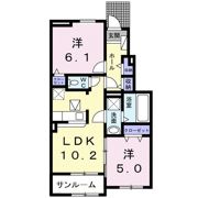 グランド エスポワール Ⅰの間取り画像