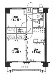 ユーミー新城の間取り画像