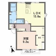サングリーン太田 C棟の間取り画像