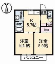 グランセフィラ B棟の間取り画像
