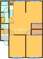 御堂坂ハイツの間取り画像