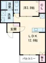 AKATSUKI RESIDENCE 久居野村の間取り画像
