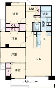 PIER倉敷の間取り画像