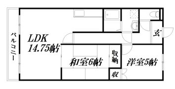 ラトゥールの間取り画像