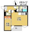 R-smart 九産大前Ⅰの間取り画像