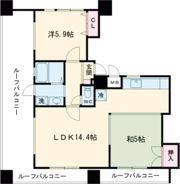 ワコーレ三宮東の間取り画像