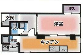 丸山ビルの間取り画像
