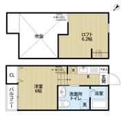 eins（アインス）の間取り画像