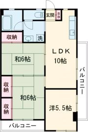 サンシャトー東青梅の間取り画像