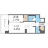 ソルテラスUMEDA NORTHの間取り画像