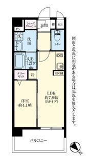 エリシア桜並木フロレゾンの間取り画像