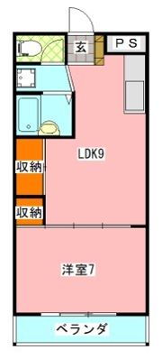 第2大島園マンションの間取り画像