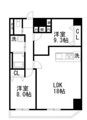 G・STARマンションの間取り画像