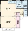 サンハイツの間取り画像