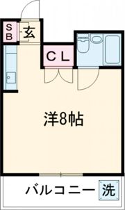 ベルウエストの間取り画像