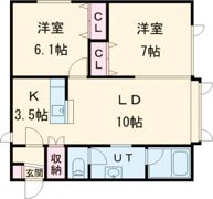Diar life Sの間取り画像