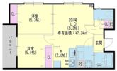 クリエオーレ渚元町の間取り画像