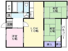 ファミール伊藤の間取り画像