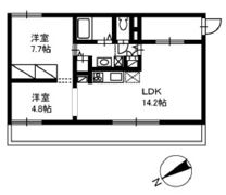HAYASHI Act．2の間取り画像