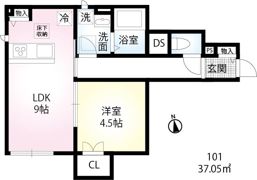 メゾンランジュの間取り画像