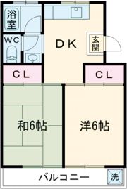 江南中央ビルの間取り画像