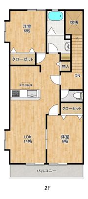 リッツハウスココAの間取り画像