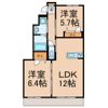 メゾン幕張 Bの間取り画像