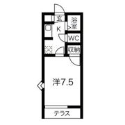 グリーンコーポ弁天の間取り画像