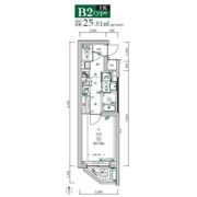 MAXIV東府中DUEの間取り画像