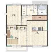 リエート余部A棟の間取り画像