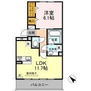 メゾン ド リベルテⅡの間取り画像