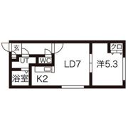 ルクル 21の間取り画像