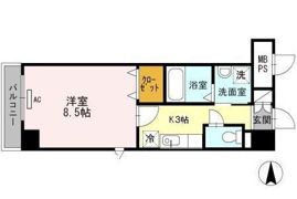 ウイステリア名城の間取り画像