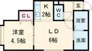 メリードーム月寒の間取り画像