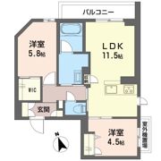 ブリランテ本八幡の間取り画像