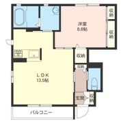 シャーメゾン親和の間取り画像