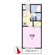 ハイツ緑苑の間取り画像
