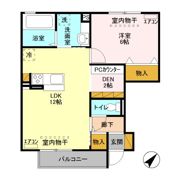 グランツ Cの間取り画像