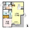 セレスティア鷺山 EASTの間取り画像