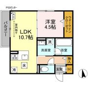 セレスティア鷺山 EASTの間取り画像