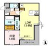 セレスティア鷺山 EASTの間取り画像