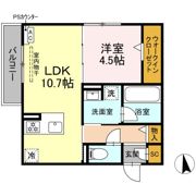 セレスティア鷺山 EASTの間取り画像