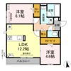 セレスティア鷺山 WESTの間取り画像