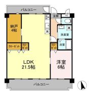 コーポ大脇の間取り画像