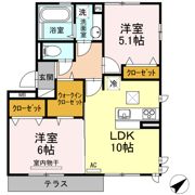 カーサ高須の間取り画像