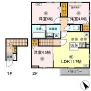 ラ・グランシューズの間取り画像