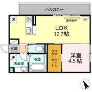 エレガンスHiMi'sの間取り画像
