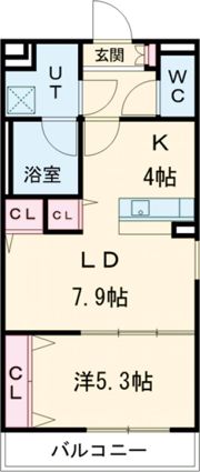 (仮)北区道場町マンションの間取り画像