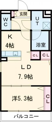 (仮)北区道場町マンションの間取り画像