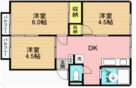 サンシティ須長の間取り画像